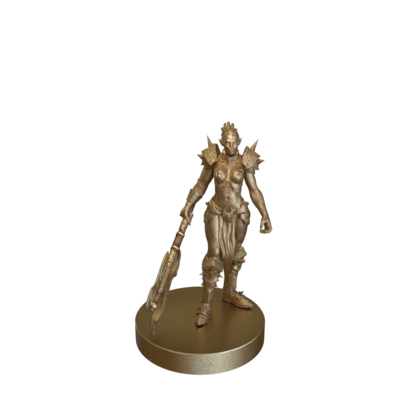 Orc Female Axe by Epic Miniatures