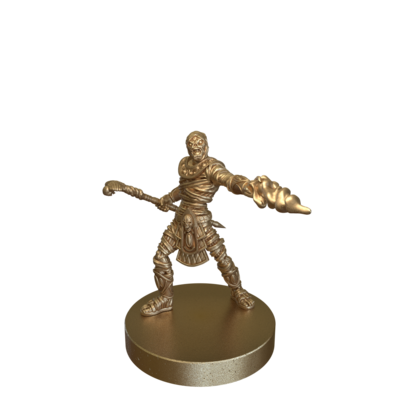 Mummy Mage Attacking by Epic Miniatures