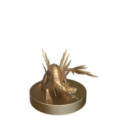 Spiky Lizard Angry by Epic Miniatures