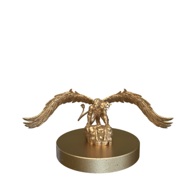 Gynosphinx Lurking by Epic Miniatures