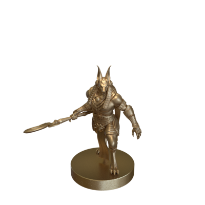 Anubis Avatar Attacking by Epic Miniatures