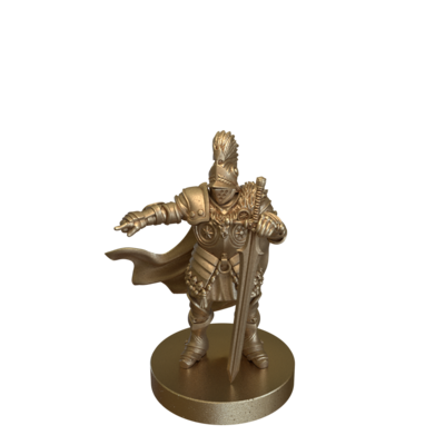 Castle Knight Pointing by Epic Miniatures