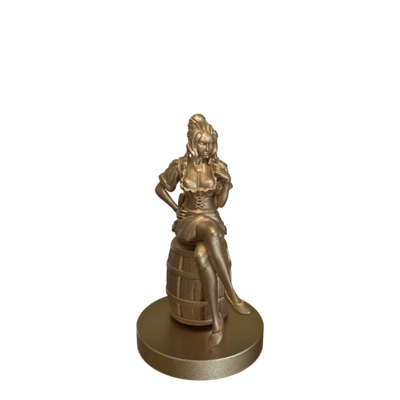 Tavern Waitress Sitting by Epic Miniatures