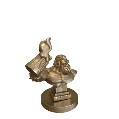 Cogkar Bust by Roleplaying Miniatures