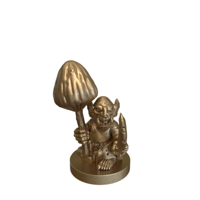Goblin Shaman with Mushroom by Duncan Shadow