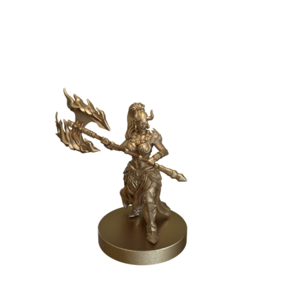 Efreeti Female Ready by Epic Miniatures