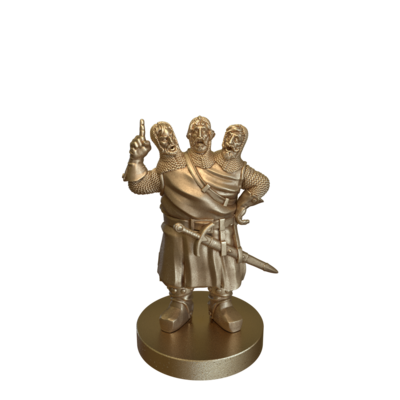 Three Headed Giant by TytanTroll Miniatures